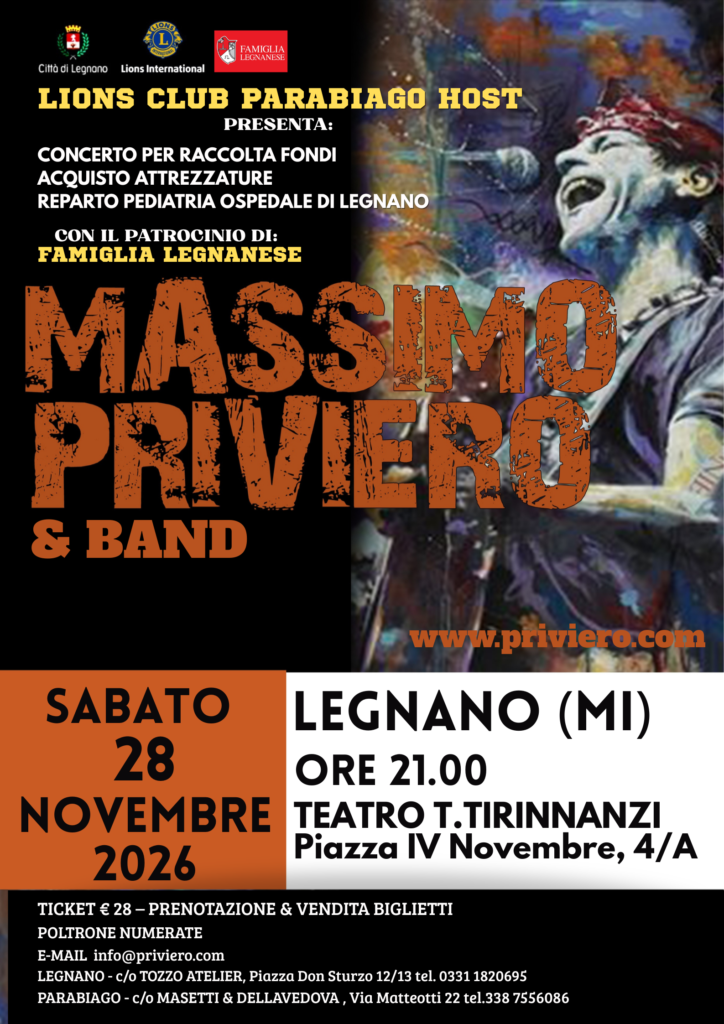 Legnano (MI) - 28 novembre 2026